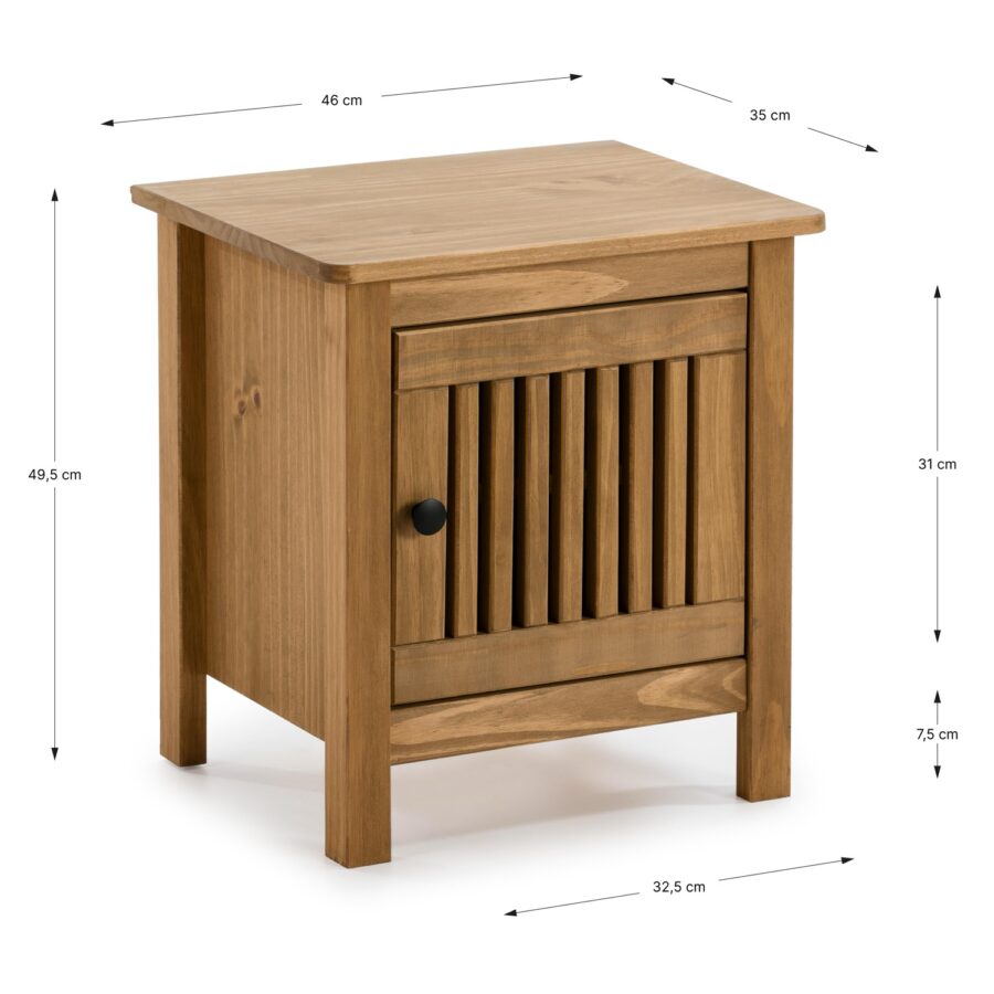 Mesita Luna madera - Imagen 4