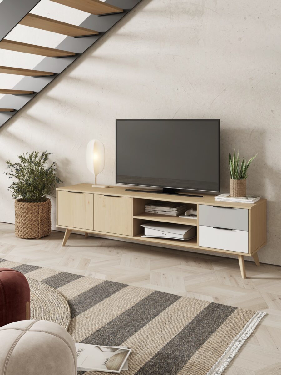 Mueble TV Fayra madera - Imagen 3