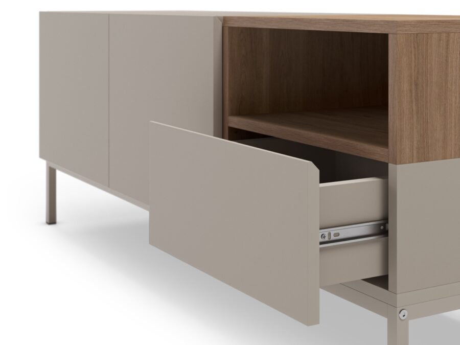 Mueble TV Lioren madera/metal - Imagen 5