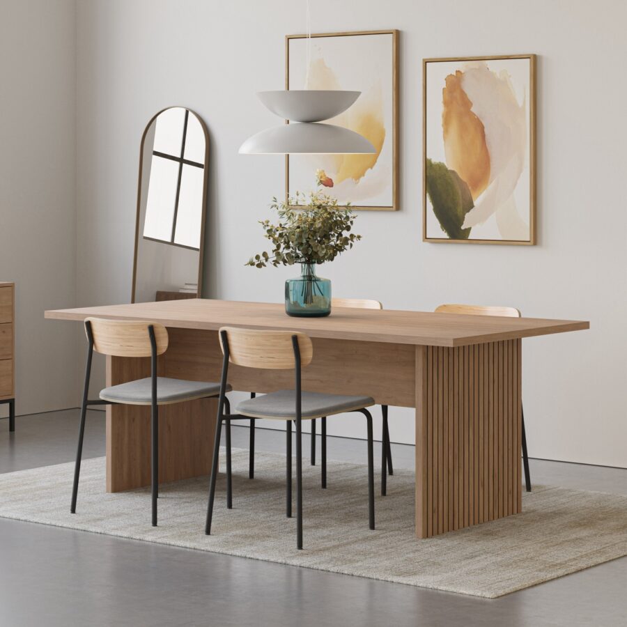 Mesa rectangular Aeris madera - Imagen 2