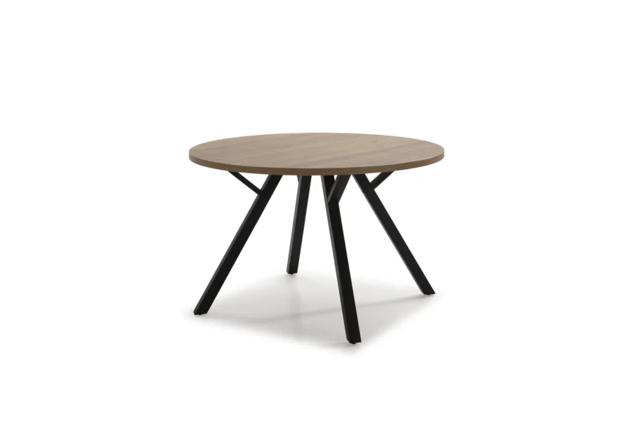 Mesa redonda Ori madera/metal - Imagen 4