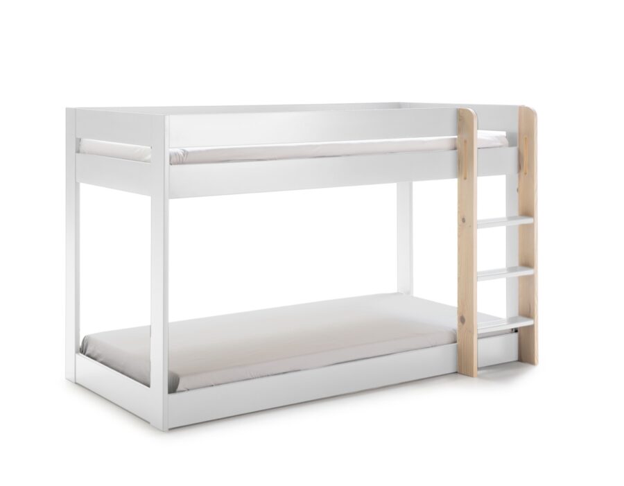 Litera Montessori Celest blanco comb. madera - Imagen 8