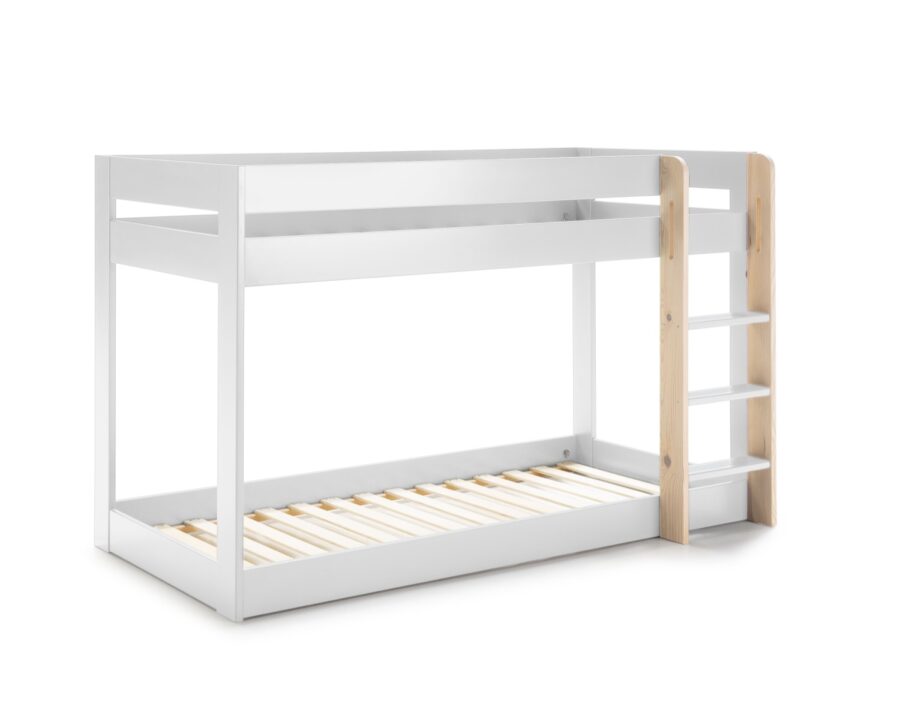 Litera Montessori Celest blanco comb. madera