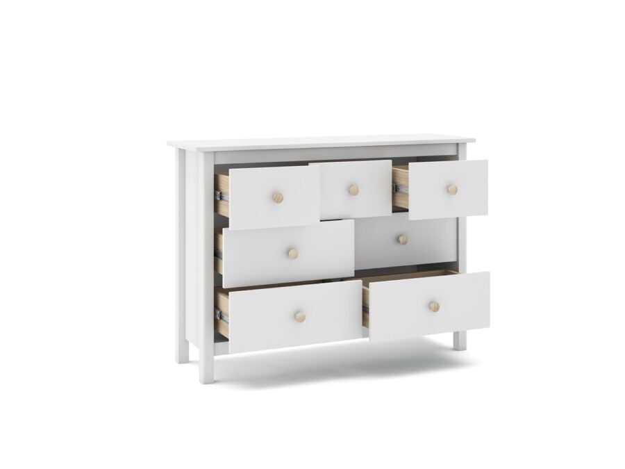 Cómoda Mirx blanco madera - Imagen 14
