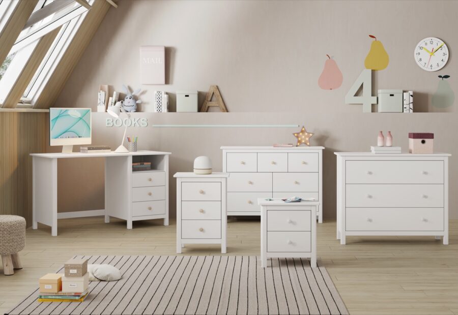Escritorio Mirx blanco madera - Imagen 2