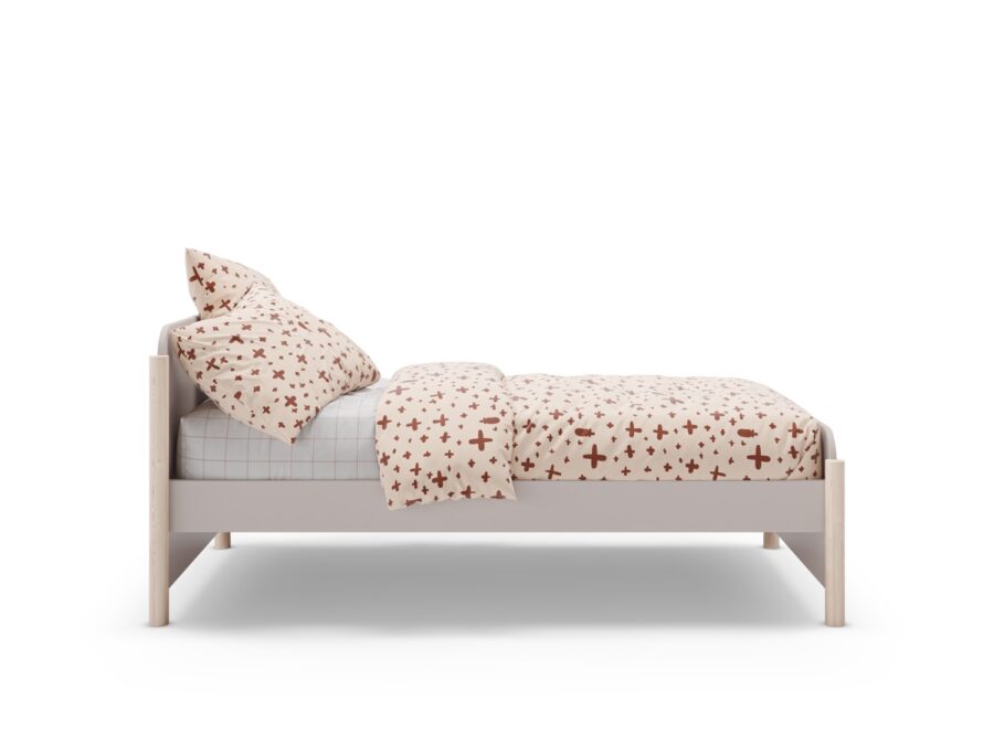 Cama 90 Enza crema madera - Imagen 8