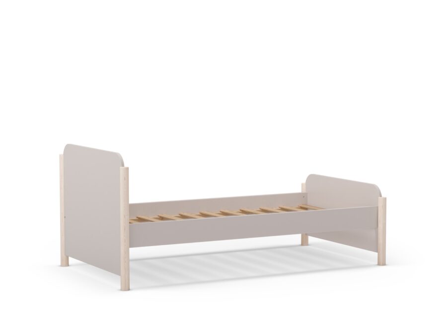 Cama 90 Enza crema madera - Imagen 9
