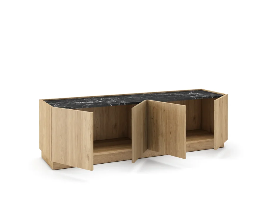 Mueble TV Dione madera (sepet/marmol lotus) - Imagen 6
