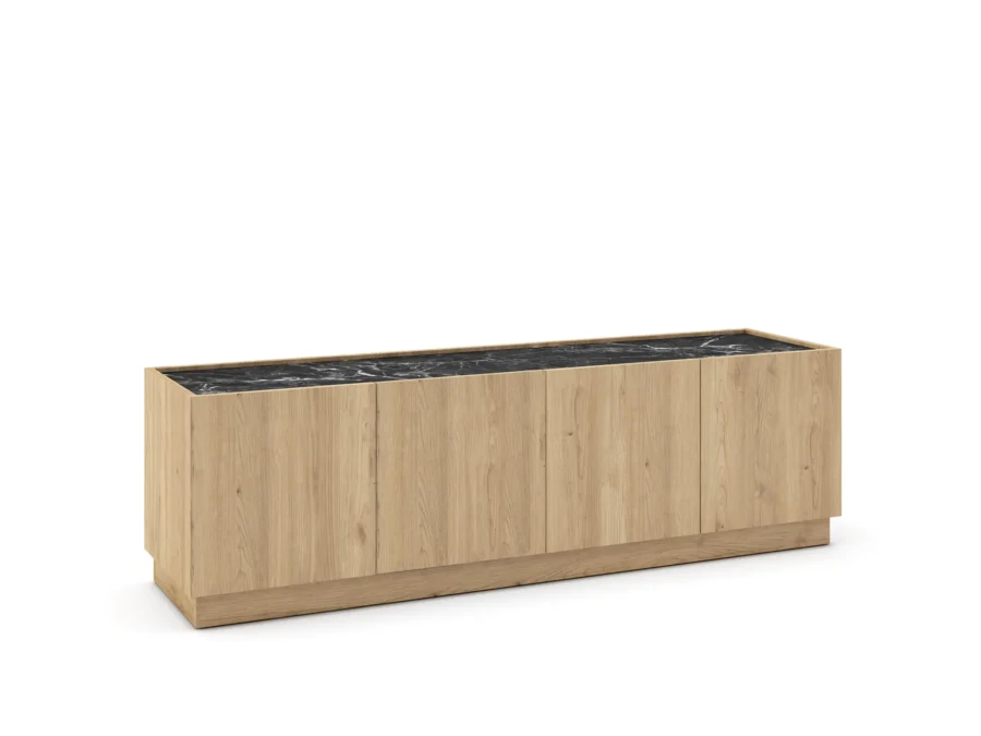 Mueble TV Dione madera (sepet/marmol lotus) - Imagen 8