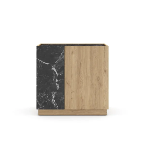 Mueble Auxiliar Dione madera (sepet/marmol lotus)