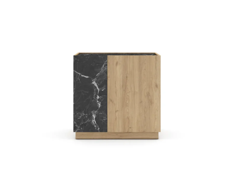 Mueble Auxiliar Dione madera (sepet/marmol lotus)