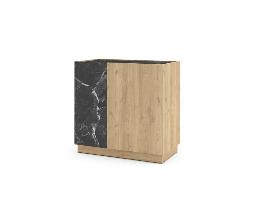 Mueble Auxiliar Dione madera (sepet/marmol lotus) - Imagen 6