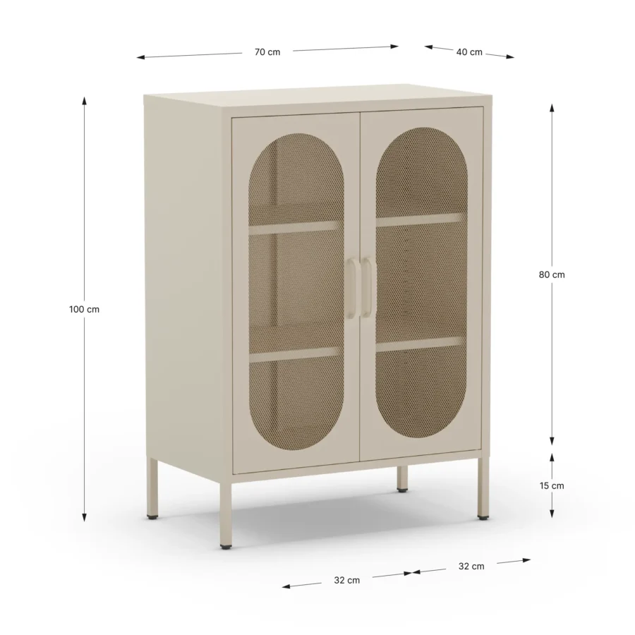 Mueble Auxiliar Emera crema - Imagen 8