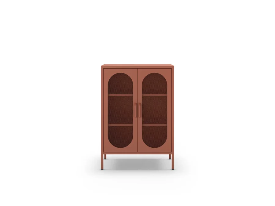 Mueble Auxiliar Emera rojo (terracota) - Imagen 6