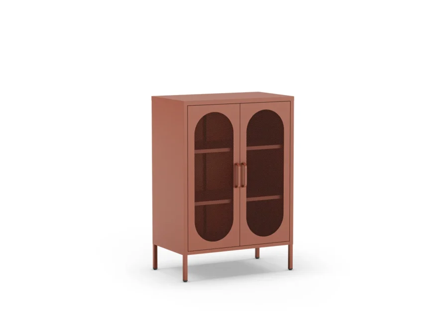 Mueble Auxiliar Emera rojo (terracota)