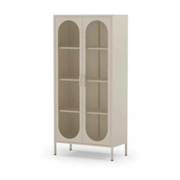 Mueble Auxiliar alto Emera crema