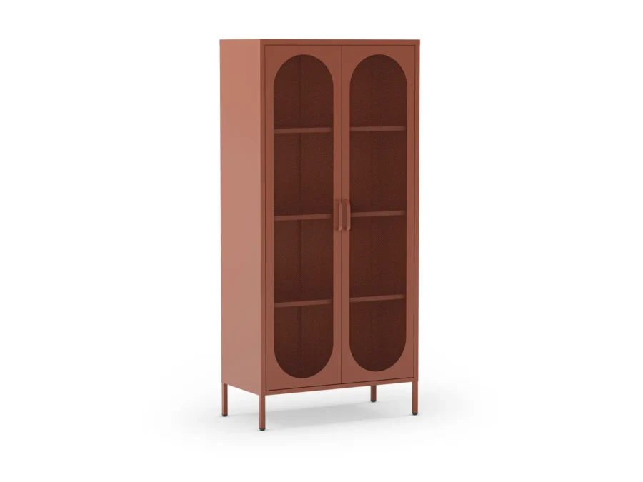 Mueble Auxiliar alto Emera rojo (terracota)