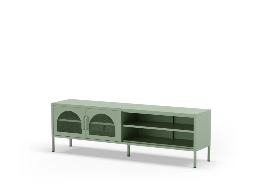 Mueble TV Diora verde (verde menta) - Imagen 5
