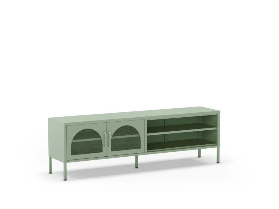 Mueble TV Diora verde (verde menta)
