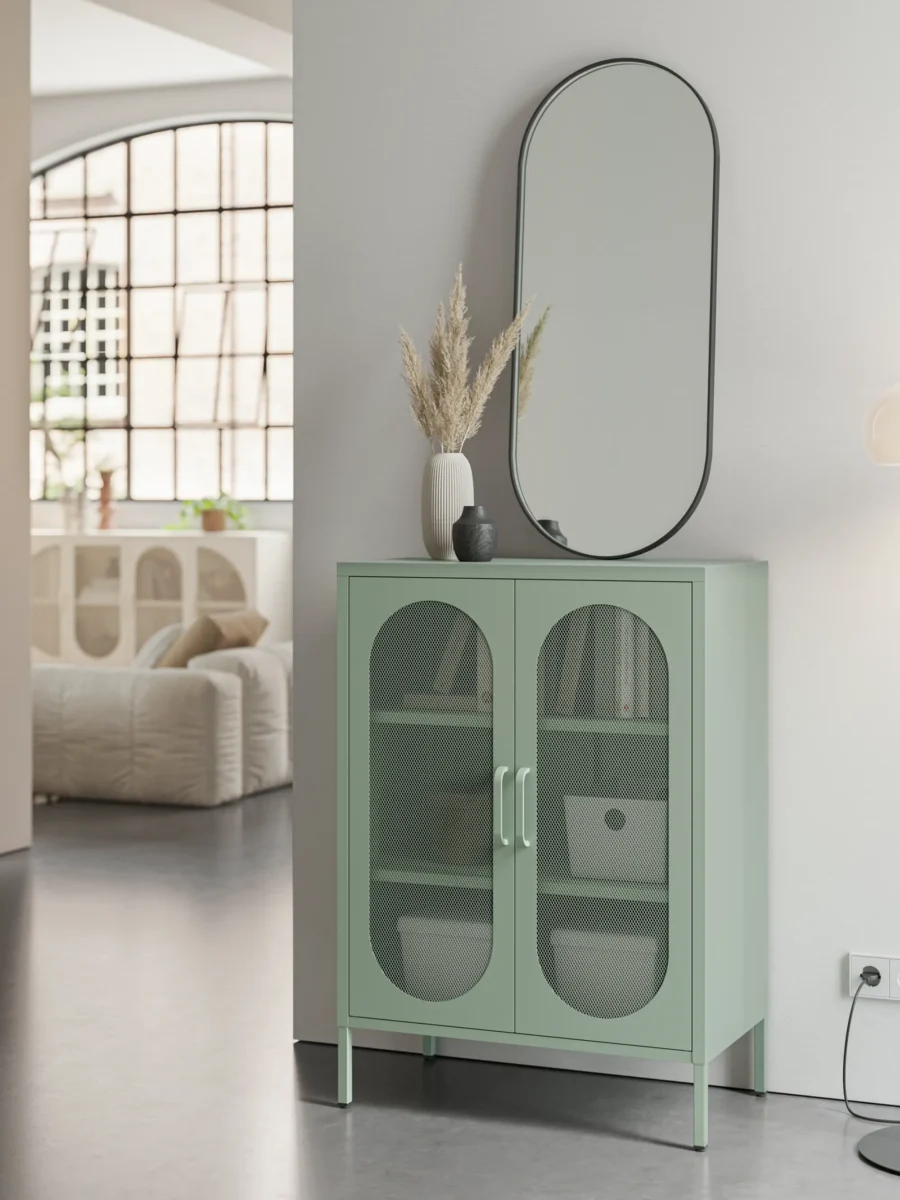 Mueble Auxiliar Diora verde (verde menta) - Imagen 3