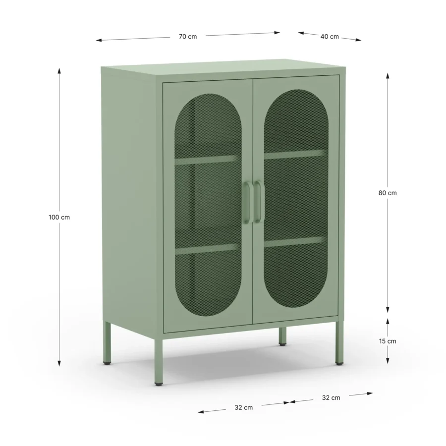 Mueble Auxiliar Diora verde (verde menta) - Imagen 7