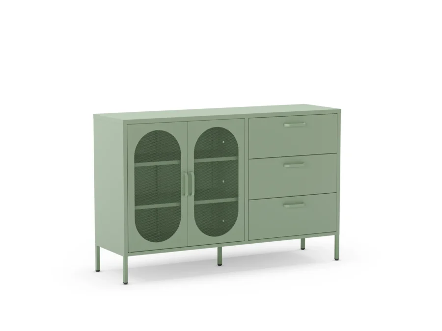 Aparador Emera verde (verde menta)